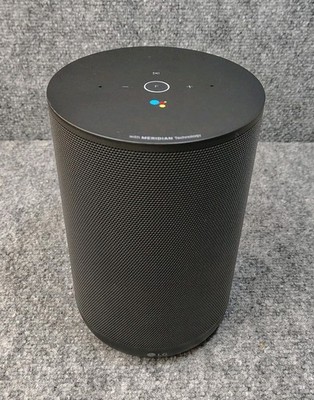 LG WK7 XBoom Smart ThinQ Speaker Ai Google Assistant Black Tested