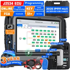 2025 XTOOL IP919 MAX KC501 KS-1 SK-1 M822 Key J2534 ECU Programming Tool Scanner