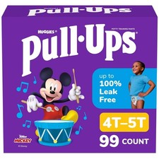 Huggies Pull-Ups Boys' Learning Designs Disposable Training Pants - 4T-5T - 99ct