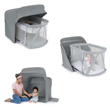 Ingenuity Dream Retreat 3-in-1 Portable Bassinet, Playard and Light Blocking