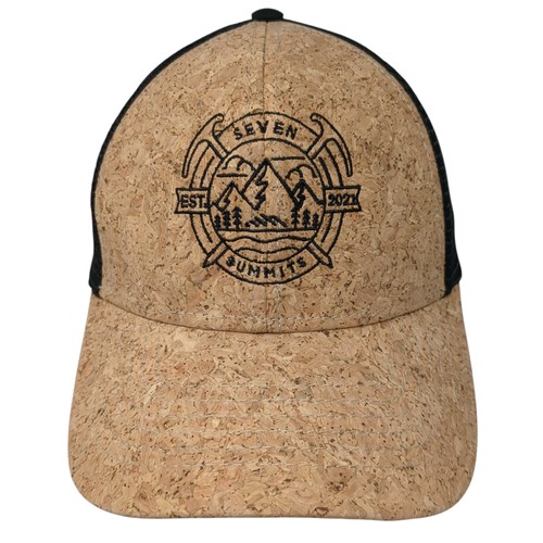 Seven Summits Snapback Trucker Hat Brown One Size Global Marketing Meetup