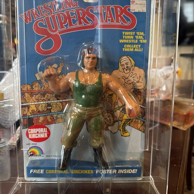 #ad corporate Kirschner Rubber Vintage 1986 LJN WWF Wrestling Superstars Figures $400.00