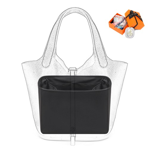 Dorrarium Silk Organizer for Hermes Picotin 14/18/22/26/31 – Luxury Silky Smo...