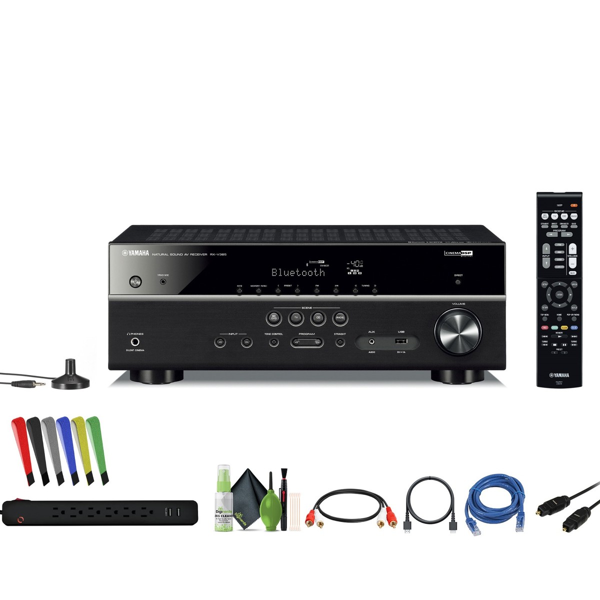 アンプ YAMAHA RX-V385 RX-V385 - Overview - AV Receivers - Home Audio - Products - Yamaha