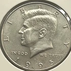 *1995 D 50C Kennedy Half Dollar. **Free Shipping**