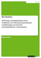 Ableitung Und BegrüNdung Eines Verfahrens Zur PräVention Psychischer...