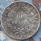 Coin 1812 France Napoleon 5 Francs