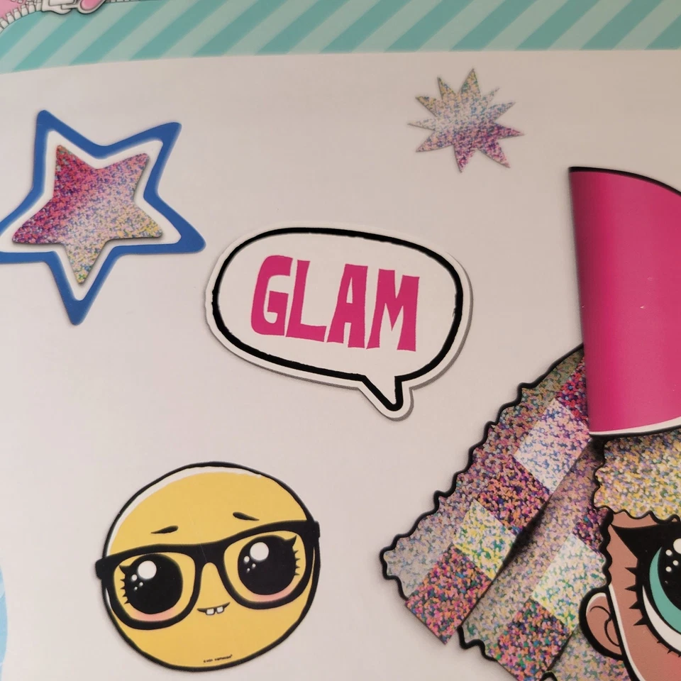 LOL Sorpresa Kit de Decoración de Pared Fiesta Recortes Set de 9 Piezas Cumpleaños Foto 3 de 4