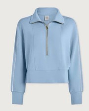 Varley Women Davenport Half-Zip Sweater, Pullover Long Sleeve Shirt. Pick Sz