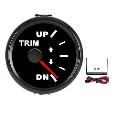 Generic 52-mm-Trimm-Balance-Messgerät Für Boote IP67 Mit Roter