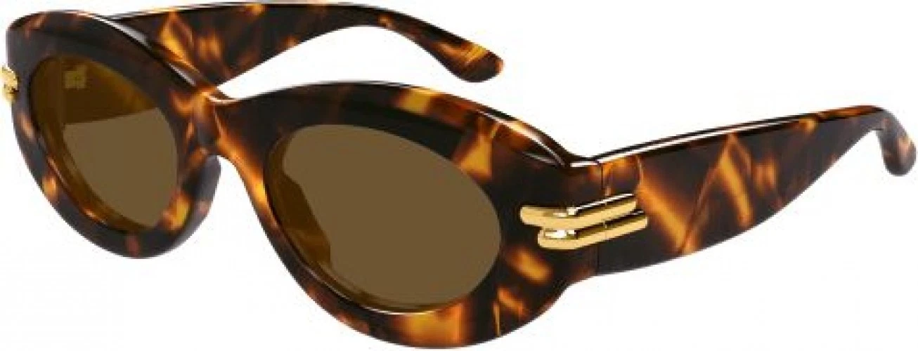 Bottega Veneta — NEW Bottega Veneta BV 1322S Sunglasses 002 HAVANA 100% AUTHENTIC