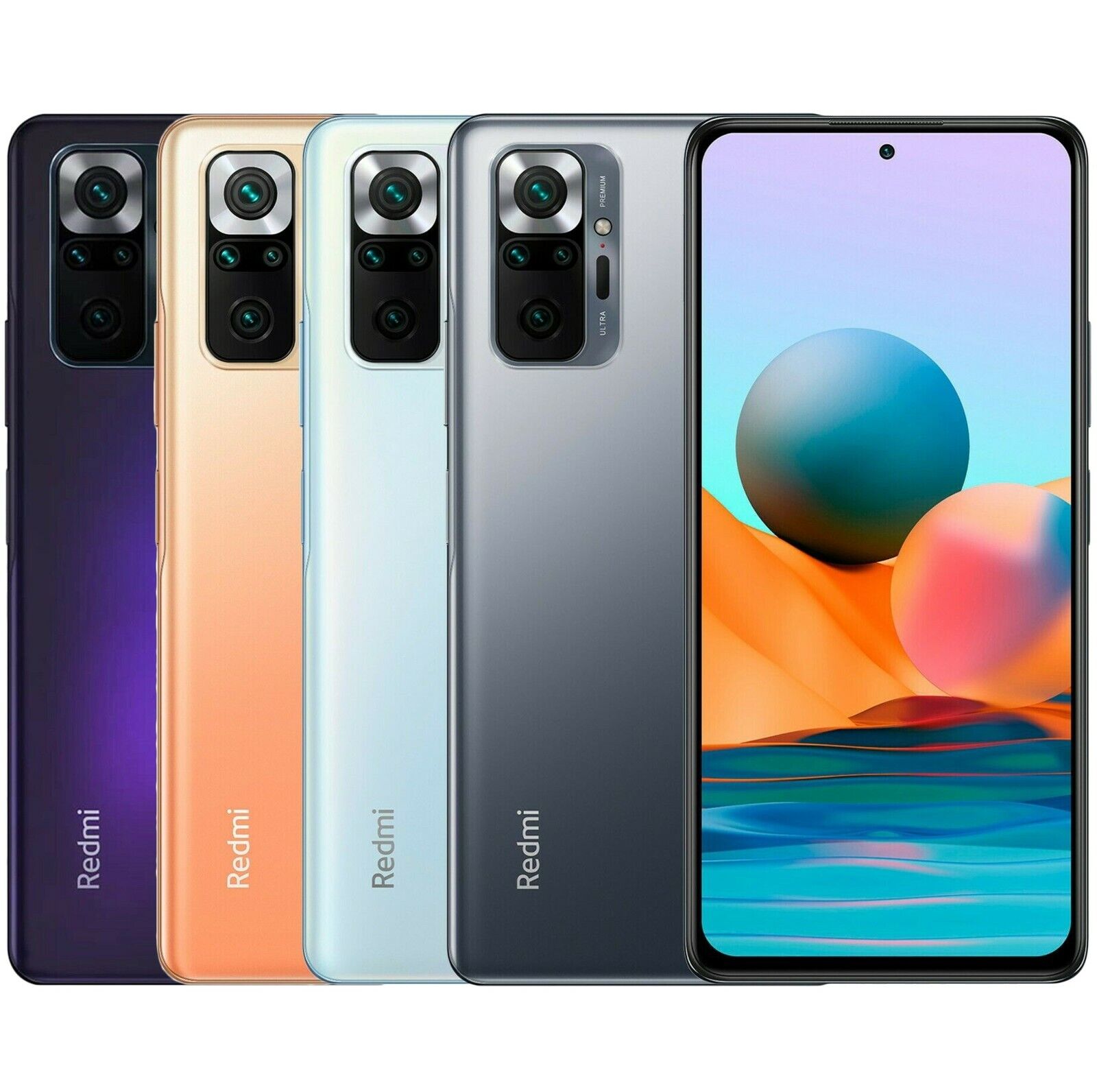 Xiaomi Redmi Note 10 Pro Dual 128GB 6GB RAM Factory Unlocked (GSM Only | No  CDMA - not Compatible with Verizon/Sprint) International Version 