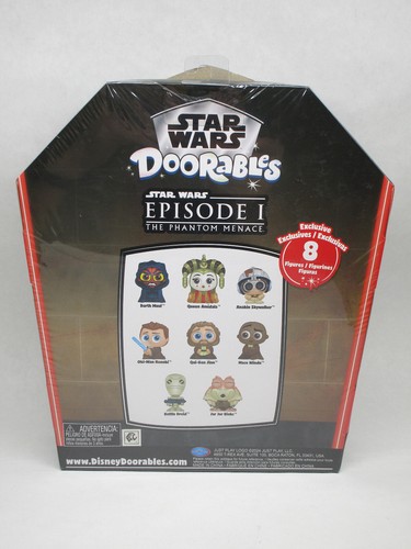 DISNEY DOORABLES STAR WARS EPISODE I - 8 EXCLUSIVE COLLECTIBLE MINI FIGURES - Picture 2 of 2