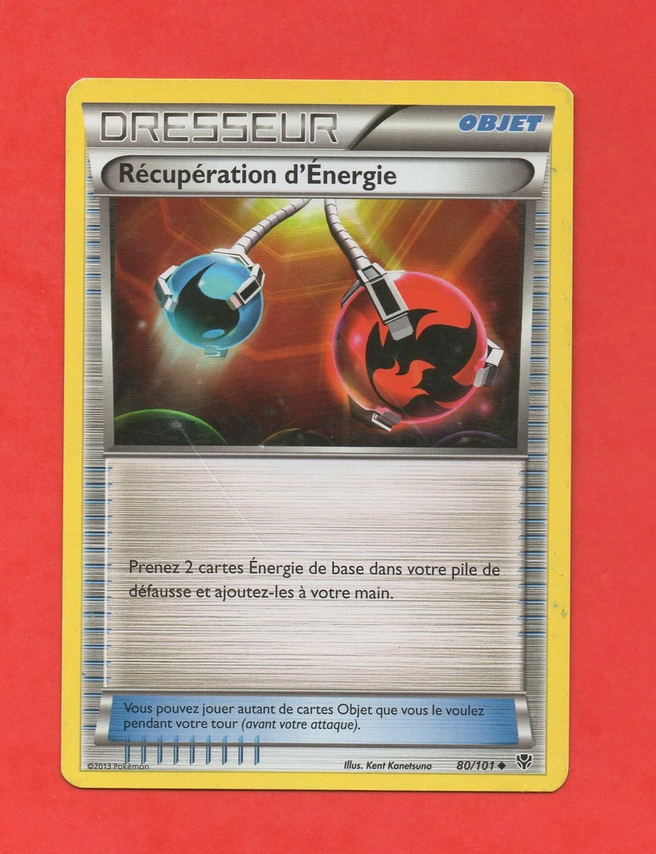 Pokémon Entrenador N° 80/101 - RECUPERACIÓN DE ENERGÍA (A6605)