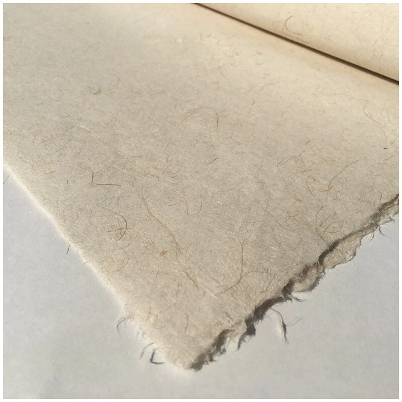 Китайская антикварная шелковичная конопляная бумага рисовая бумага каллиграфия картина ручной работы (L) - Изображение 3 из 4