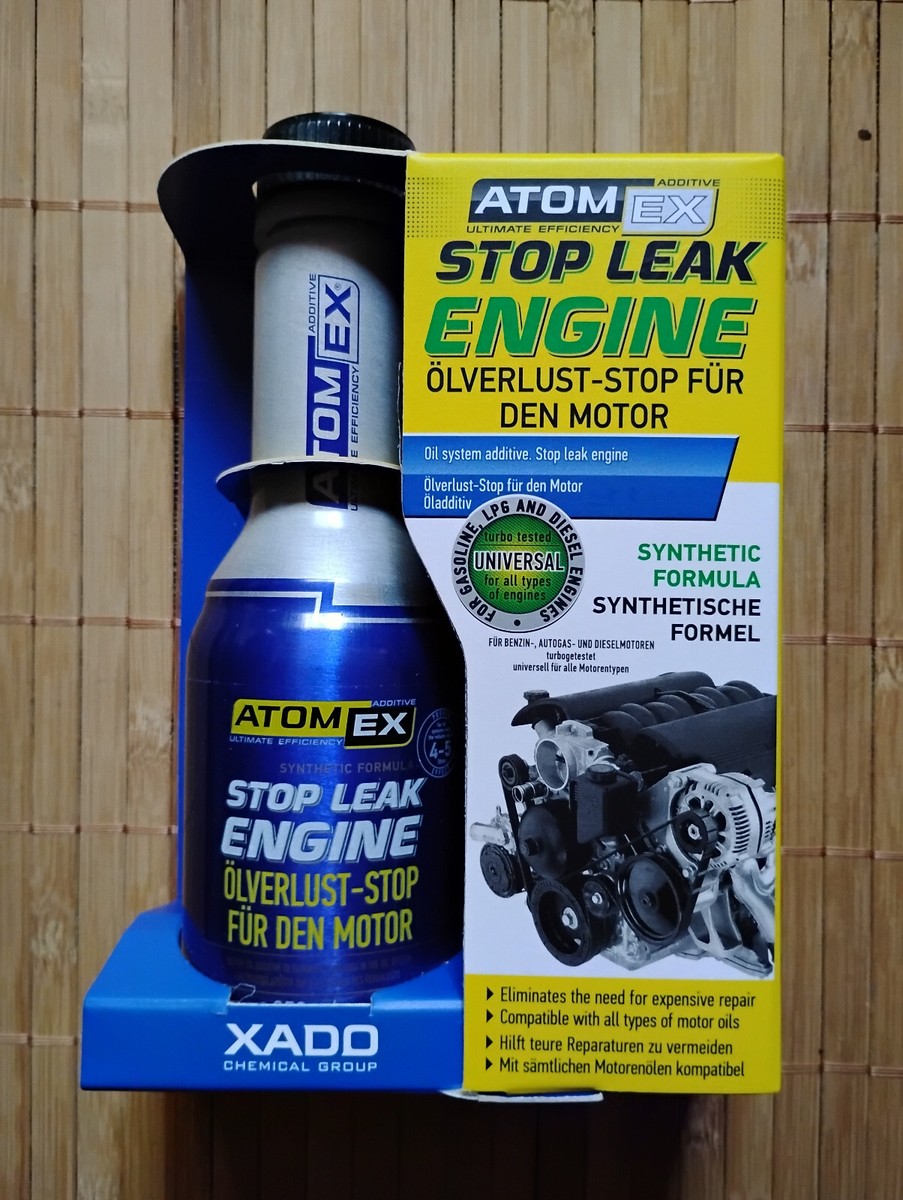 Tomo XADO ATOMEX Stop Leak Engine Oil Additive Sealer (Bottle