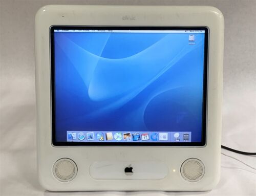 Apple eMac G4 A1002 PowerMac 6,4 17" 1.25GHz PowerPC CPU 256MB 40GB HDD OSX 10.3 - Picture 2 of 9