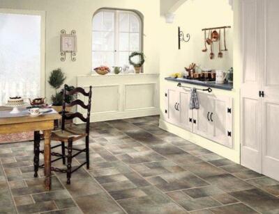 New Bruce Laminate Floors Gray Stone Laminated Flooring - Coverage 22.1 sq. ft