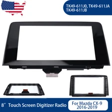 TK49-611J0 Touch Screen Glass 8" for 2016 17 18 19 Mazda CX9 CX 9 Car radio Part