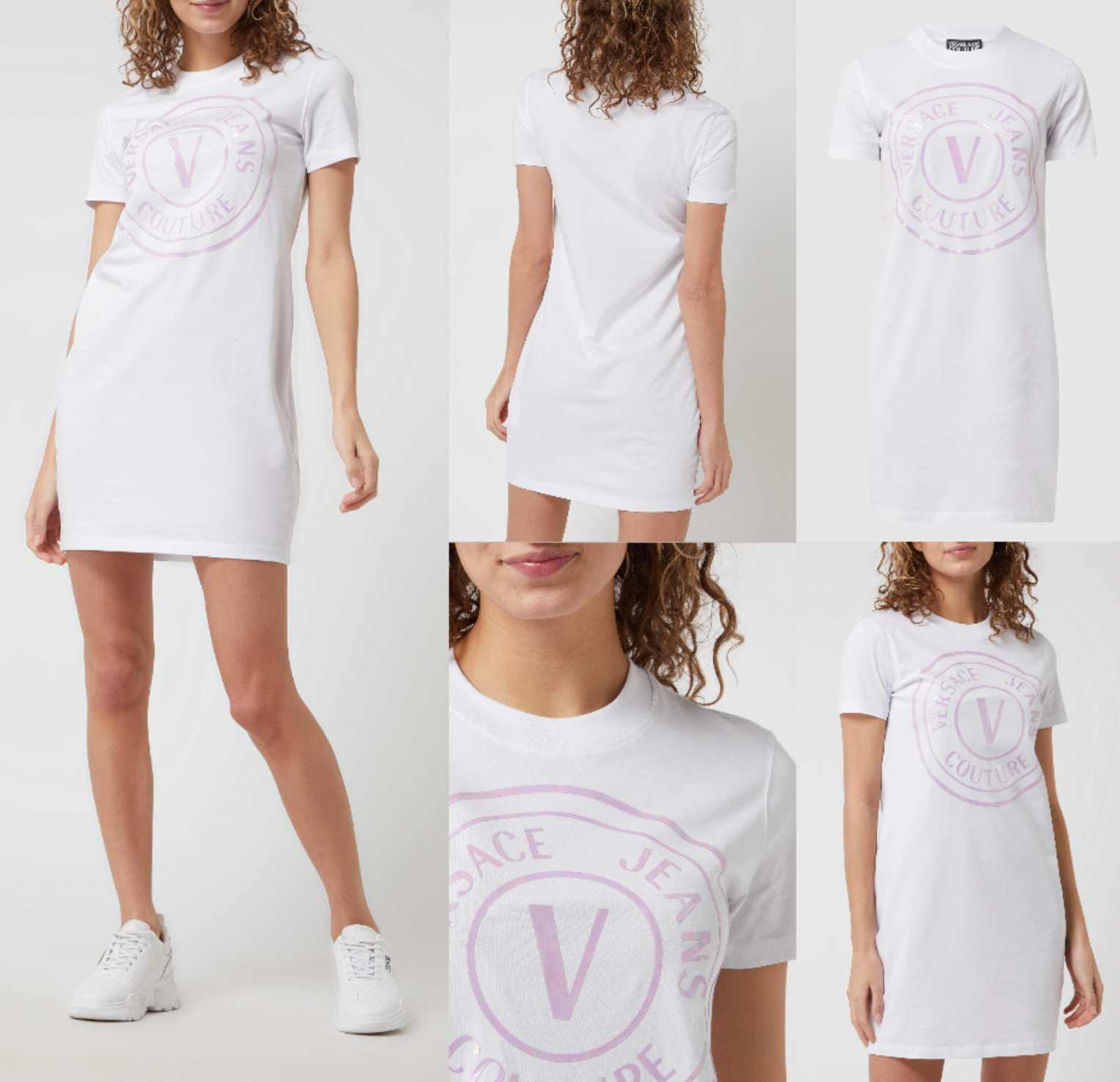 Versace Jeans Couture shirt dress mini dress everyday shirt long shirt XS
