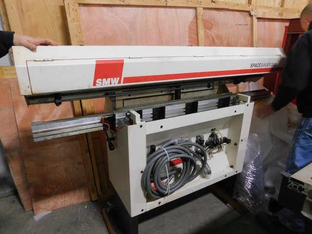 Smw Spacesaver 2200 Bar Feeder 4 Cnc Lathe Turning Center Servo