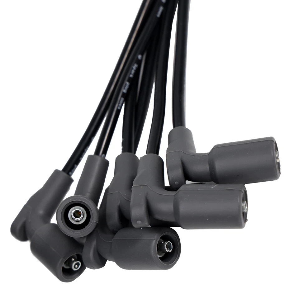 6X Spark Plug + 6X Wire For Chevy Buick GMC Pontiac Saturn 3.4 3.5 3.9 4.3 UF434 Foto 2 de 4