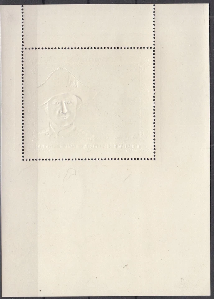 OX22724/COMORAS - BICENTENARIO DE EE. UU. - BLOQUE DE ORO MI # 19A COMO NUEVO MNH Foto 2 de 2