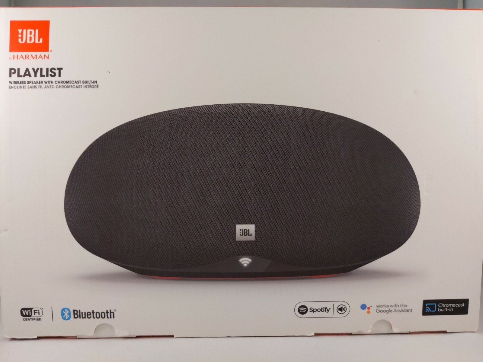 jbl playlist wireless speaker black
