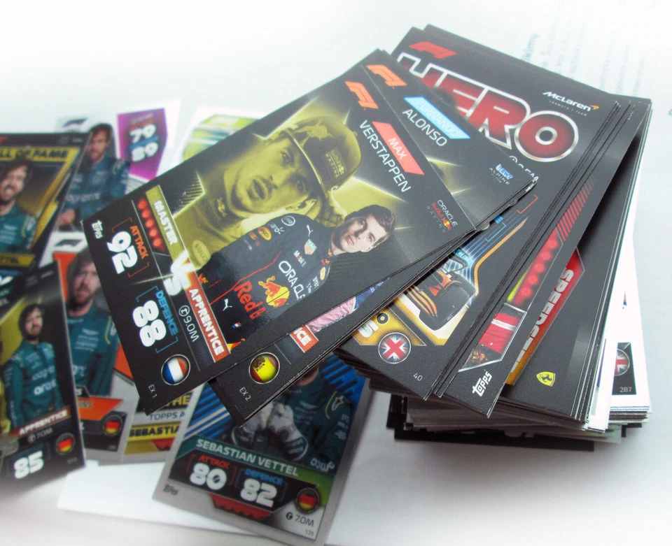 2022 Full Set Trading Collection F1 Turbo Attax Topps Cards Hamilton Verstappen - Image 4 of 4