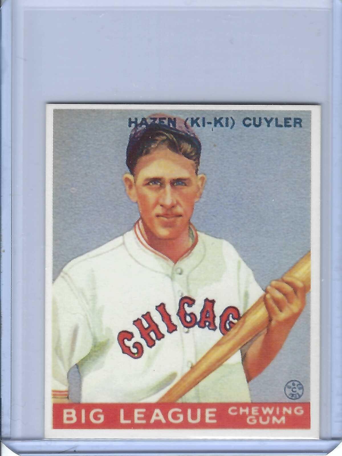 1983 RENATA GALASSO 1933 GOUDEY REPRINTS KIKI CUYLER # 23