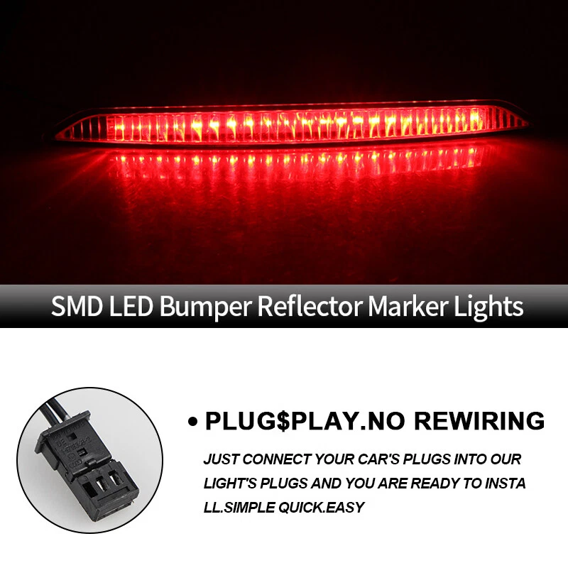 Conjunto de lámpara de puerta trasera de maletero de tercera luz de freno roja para BMW Z4 E85 2003-2008 Foto 3 de 4