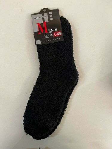 2Pairs Men Winter Soft Fluffy Warm Lounge BED SOCKS Size 6-12 - Picture 2 of 11
