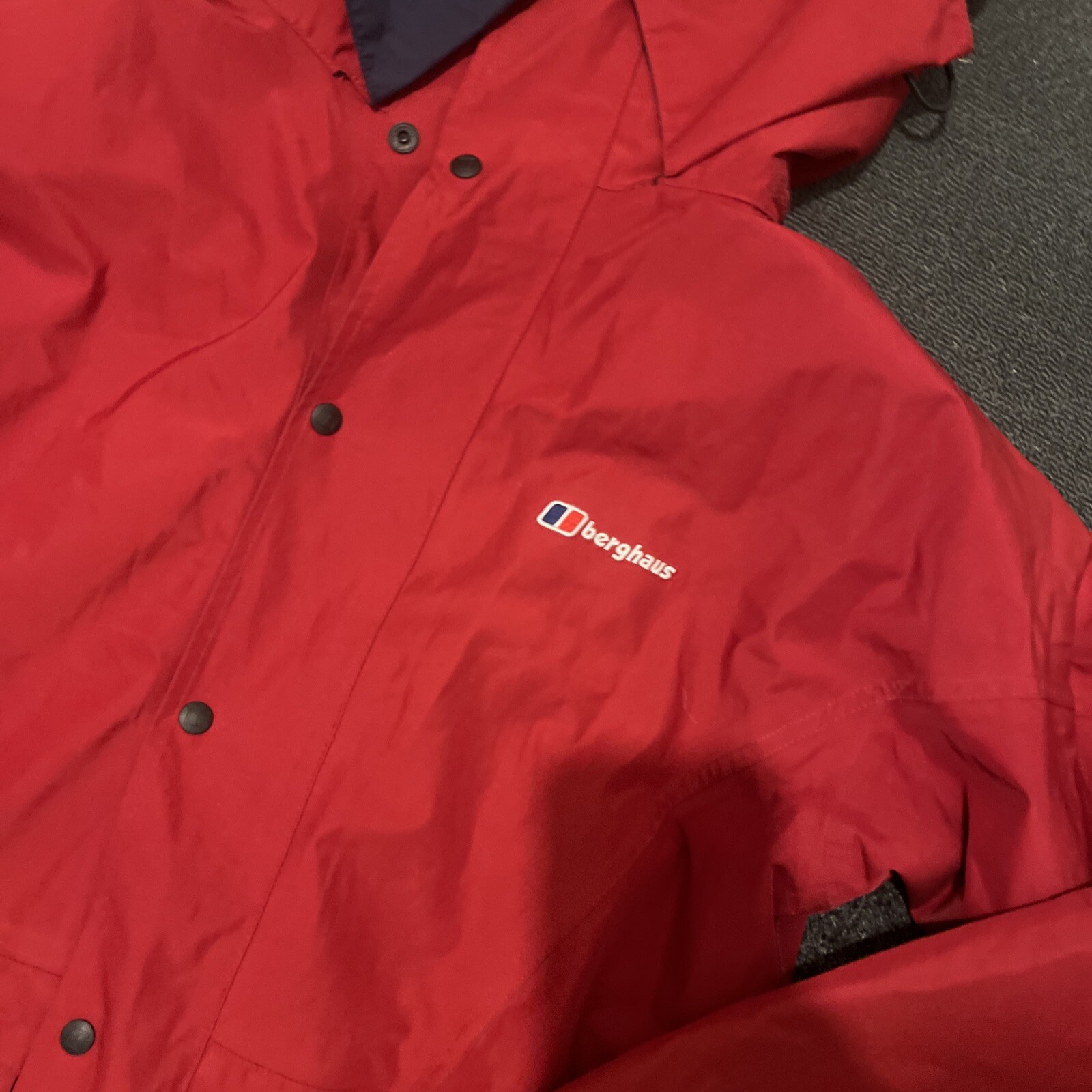 Berghaus Womens jacket Red Raincoat size 12 uk eBay