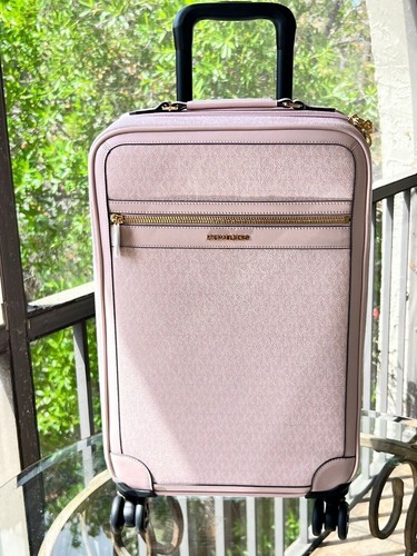 Michael Kors Small Travel Trolley Carry-on Suitcase Luggage Bag Vacation Getaway - Picture 60 of 113