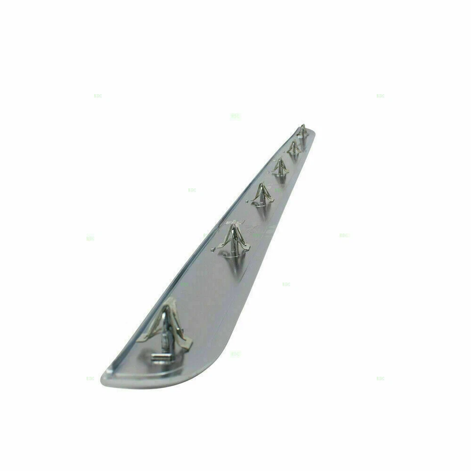 For 2007-2013 GMC YUKON, YUKON XL 1500 Front New Bumper Hood Molding Trim Chrome Foto 3 de 4