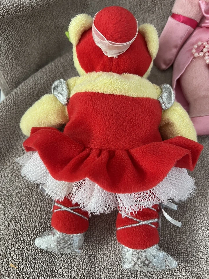 Beanie Kids Collectables - Christina - Muriel - Talia - 3 Girl Bears - Retired - image 3 of 4