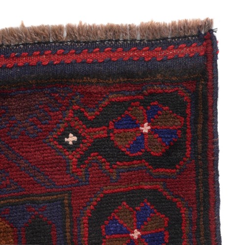 Tribal Hand Made Afghan Area Wool Rug Oriental Knotted Area Rug 3'0x4'9ft B18417 - Picture 3 of 7