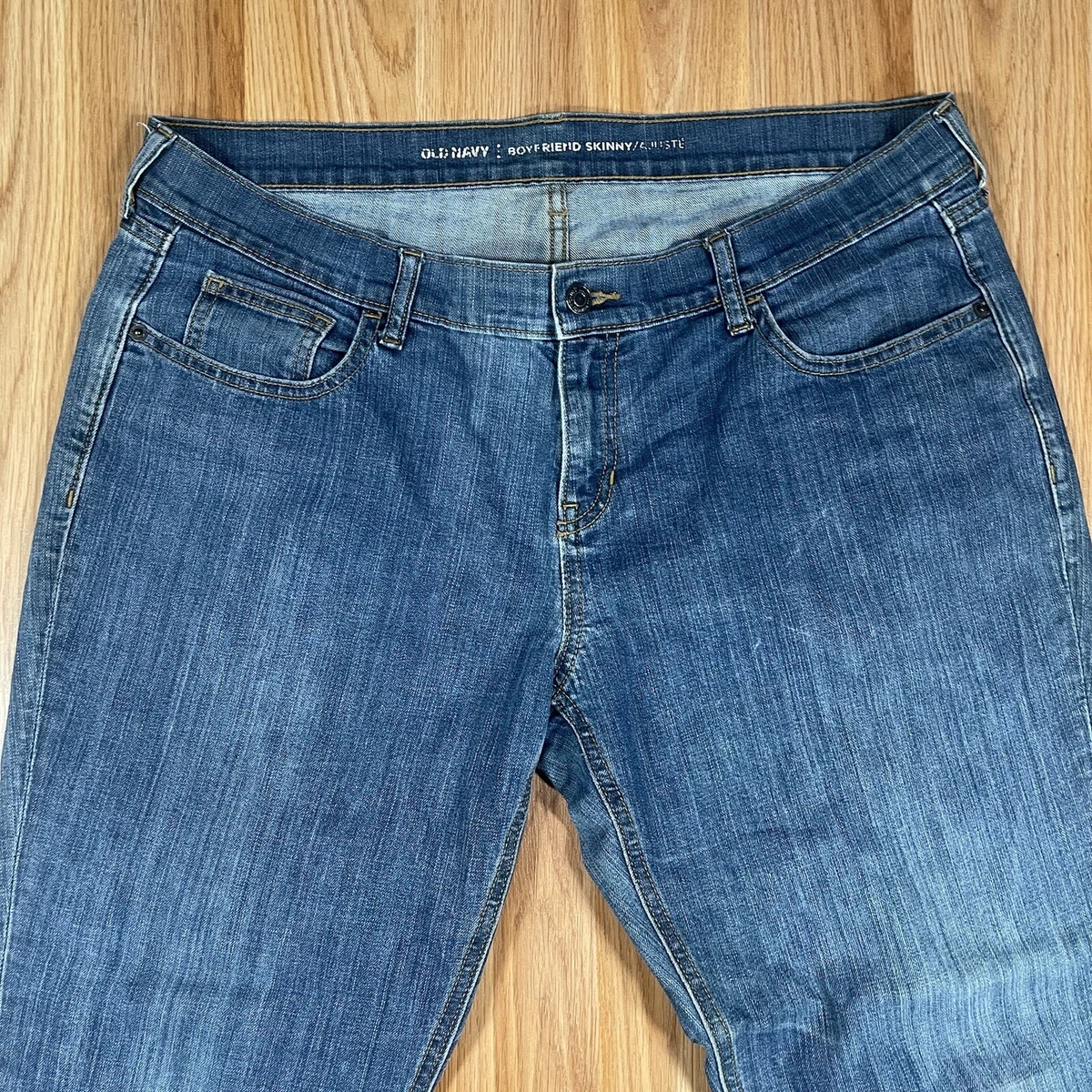 Old navy boyfriend skinny best sale jeans