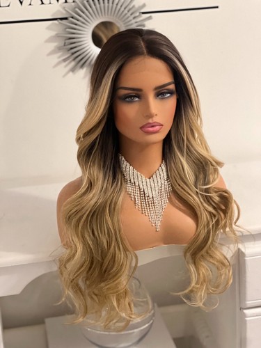 UK Wigs Lace Front Wig Free Part 13x4HD Revamped Miss Eswatini Yaki Unit 5 - Picture 2 of 13