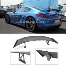 Boxster Cayman Gt4 Style Abs Rear Trunk Wing Spoiler Lip 981 For 13-16 Porsche