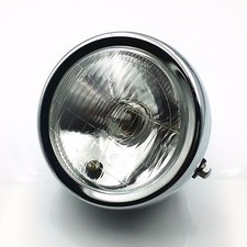 Chromé Retro Moto Montage Arrière Phare Café Bobber Vintage CB GN CG 125 VT