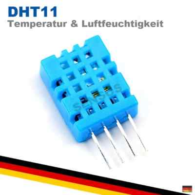 DHT11 - Temperatur messen Luftfeuchtigkeit Sensor Modul Raspberry Pi Arduino