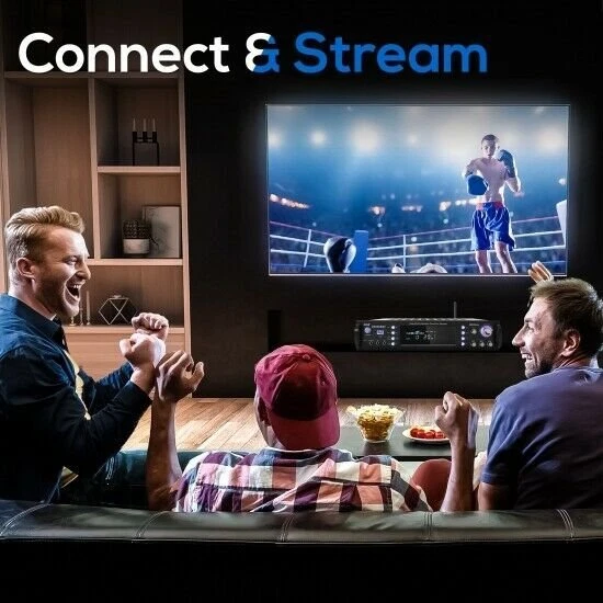 Pyle P3301BAT Bluetooth Hybrid Amplifier Receiver Stereo Amplifier, 3000 Watt - Image 4 of 4