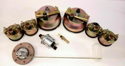 Smiths Electrical Temp+Oil+Volt+Fuel+Speedo+Tacho 100 mm With 3 senders Units WC - Bild 2 von 3