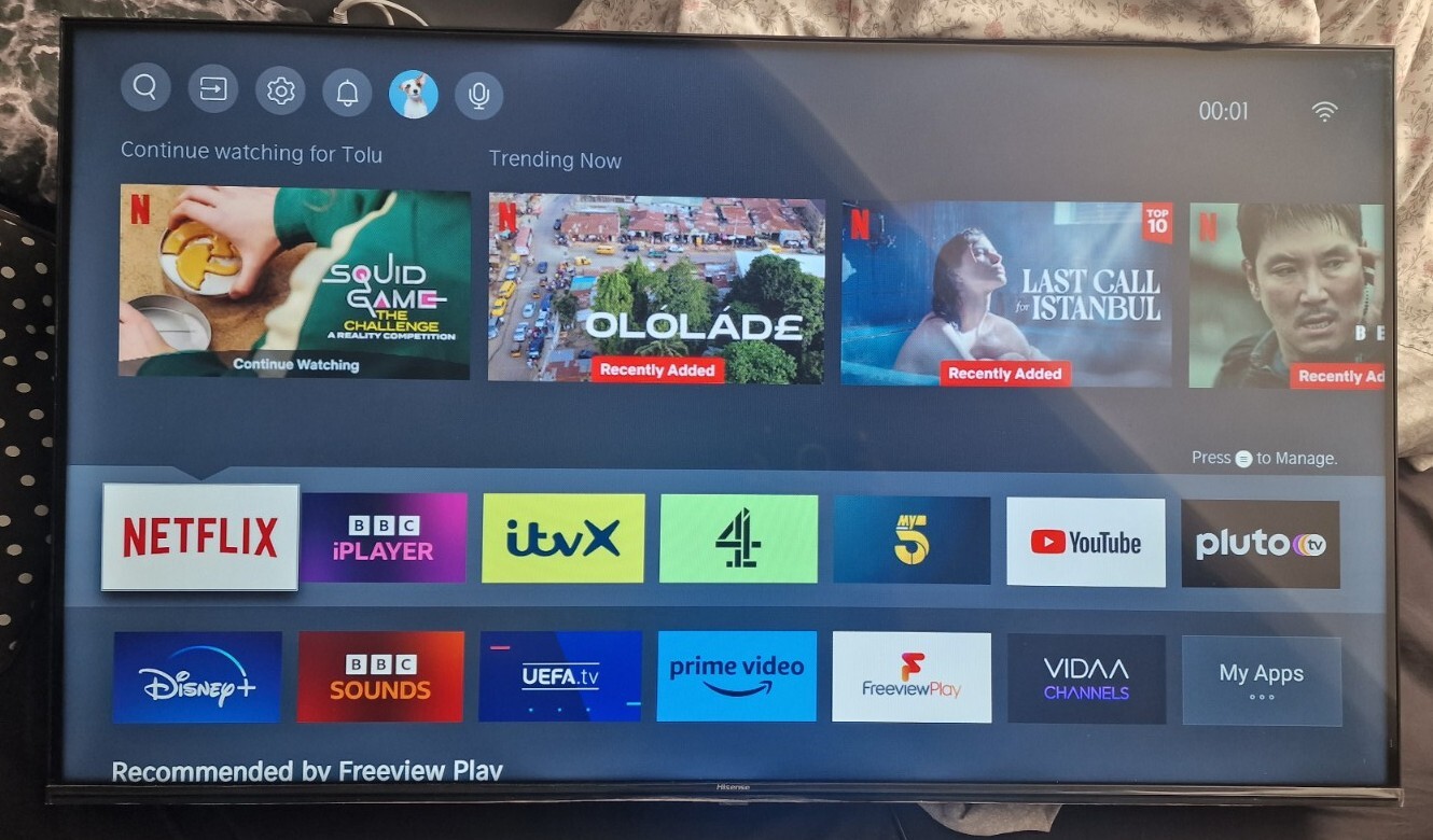 Hisense 50A7100FTUK 50" 4K Ultra HD HDR Smart TV with Freeview Play