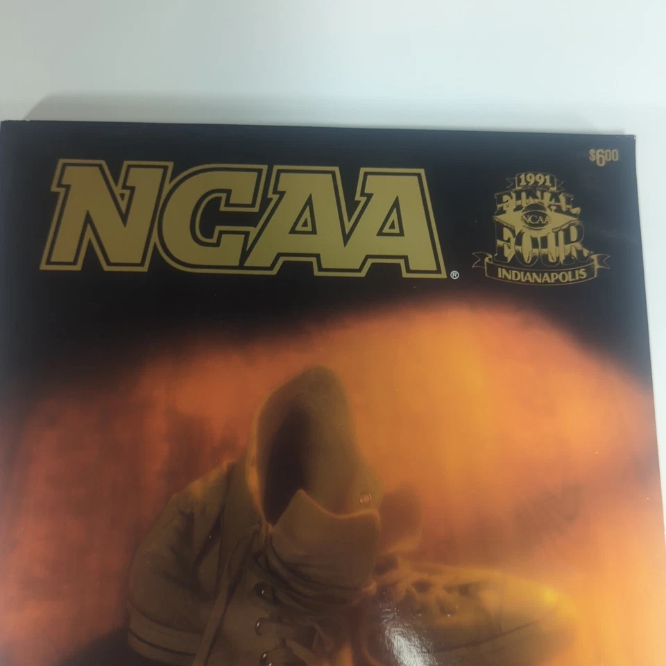 1991 NCAA Final 4 Basketball Program & Championship Guide UNLV UNC Kansas Duke - Image 4 of 4