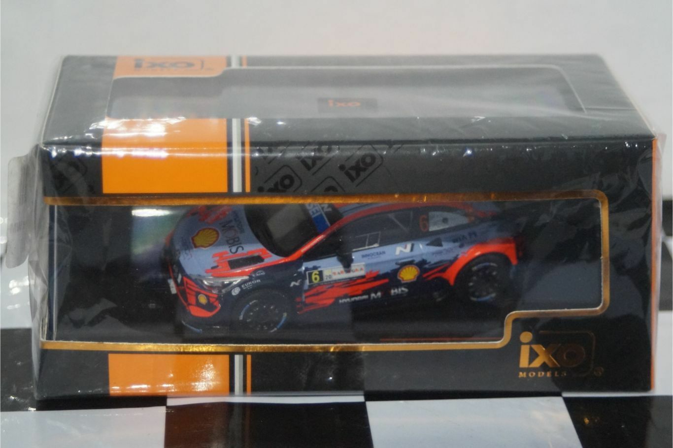 Ixo Hyundai i20 Coupe WRC Sardegna 2020 D.SORDO 1:43 Diecast RAM763