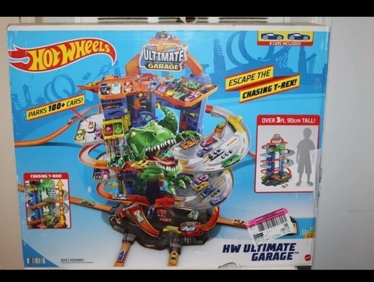 HOT WHEELS - SUPER DINO ROBOT GARAGE