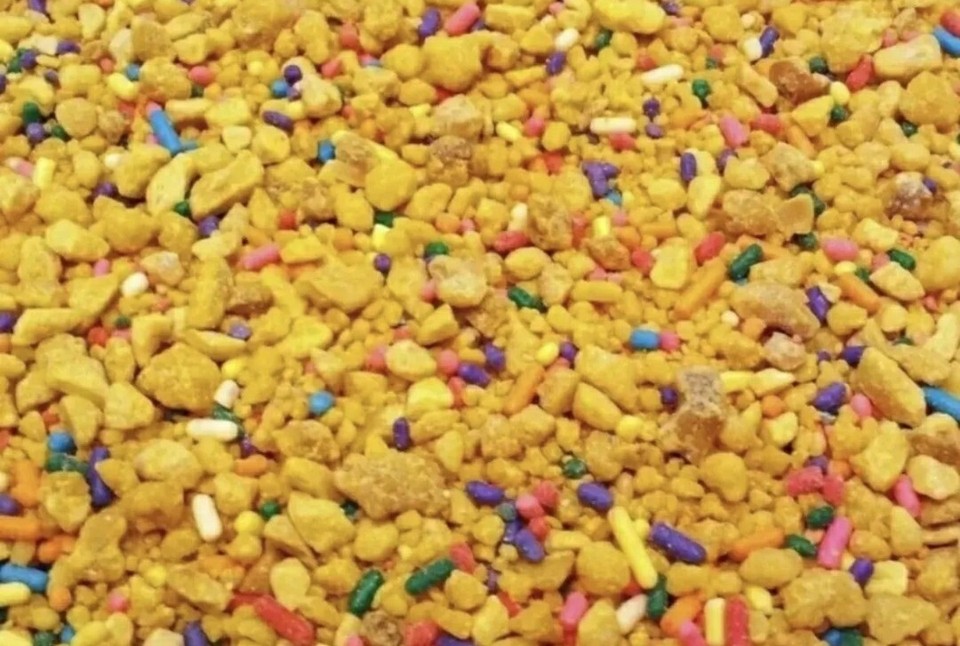 Krunch Kote With Sprinkles – 6lb Peanut Brittle Ice Cream Topping, Delicious & Crunchy 8 thumbnail image