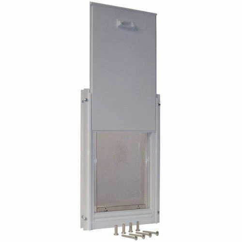 Spring loaded dog door sales